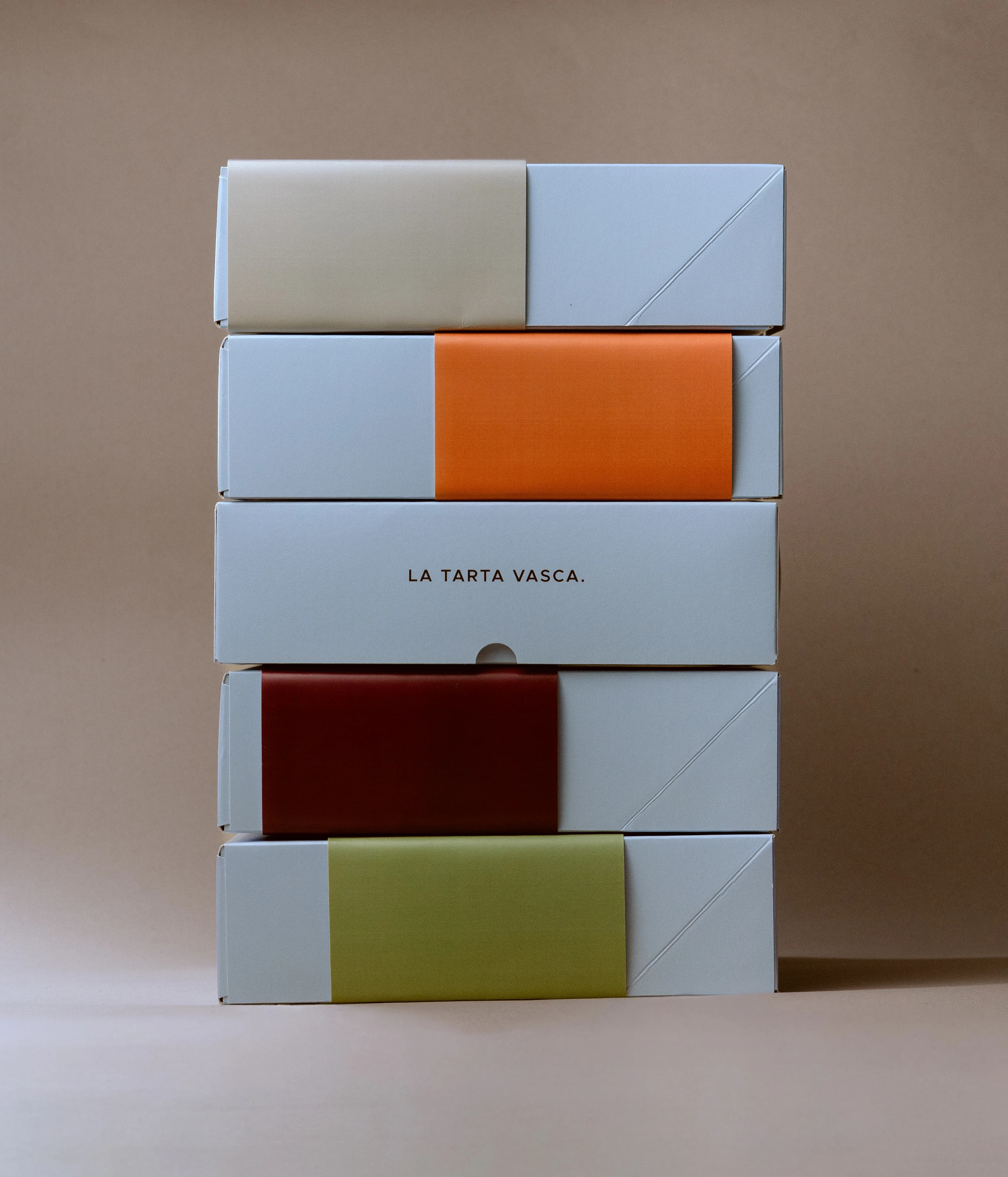 Cajas de tartas Mer & Mer para catering y hotelería