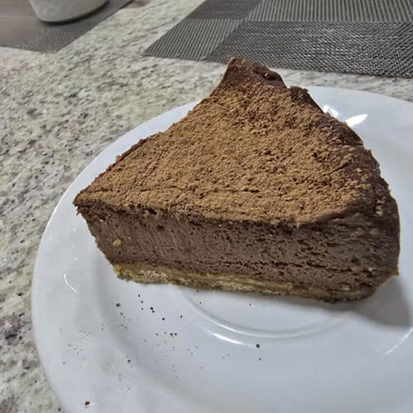 Foto de Ximena con su tarta Mer & Mer